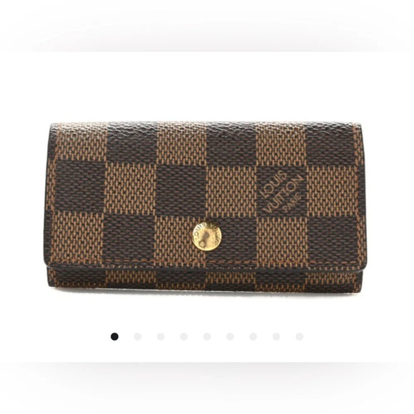 LOUIS VUITTON Damier Ebene Multicles 6 Key and Card Holder - Picture 1 of 8